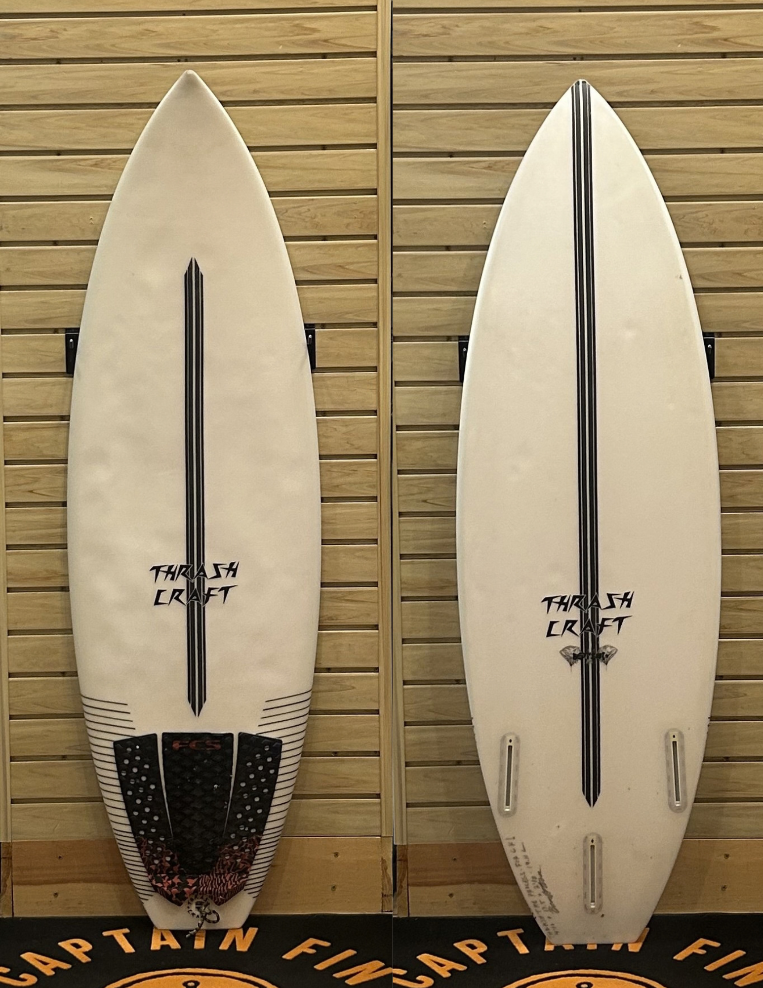 4'11 B@t$h!t surfboard top photo